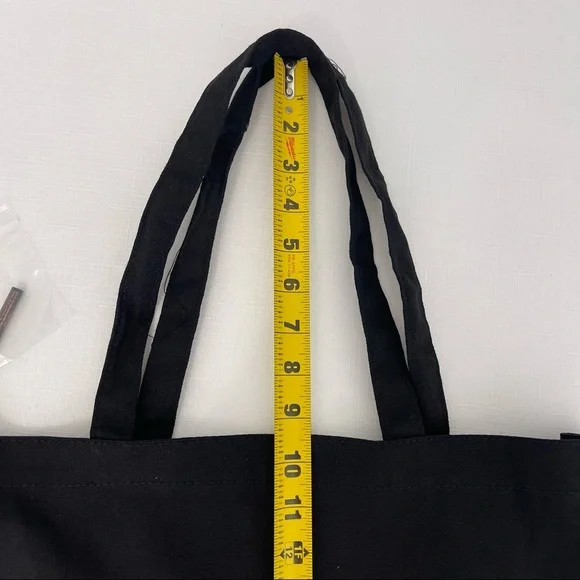 ANASTASIA Beverly Hills we are brows black canvas tote bag brows on point always - Picture 2 of 8